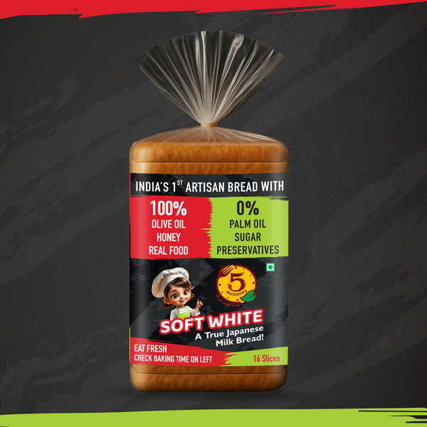 Soft White Bread 400g